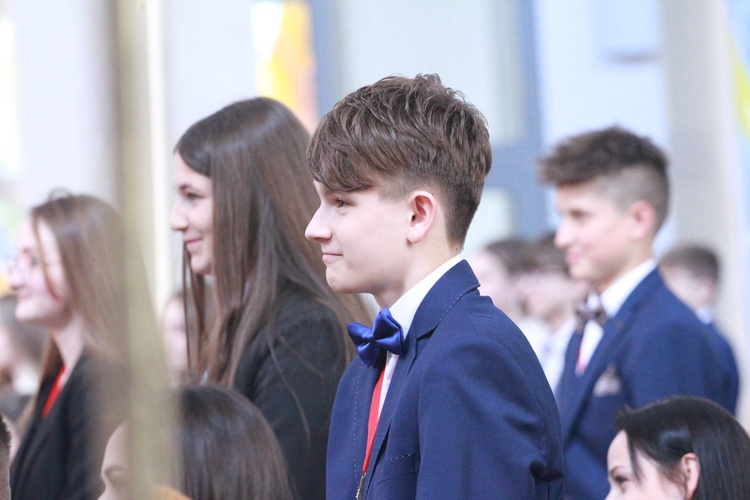 Bierzmowanie w Łękach Górnych