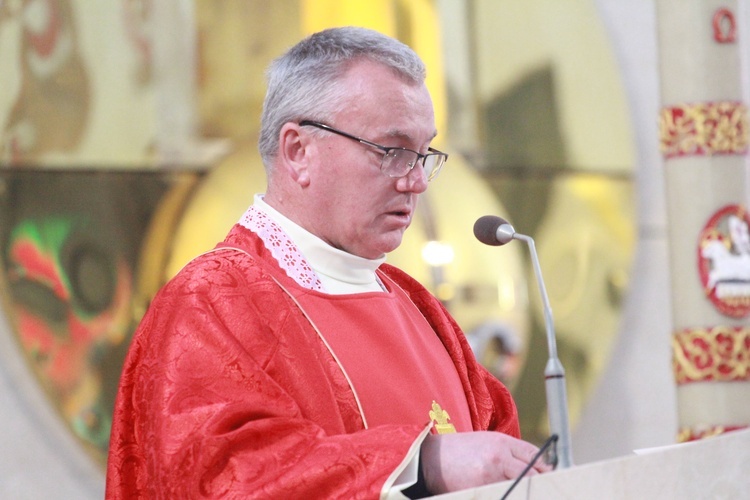 Bierzmowanie w Łękach Górnych