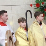 Bierzmowanie w Łękach Górnych