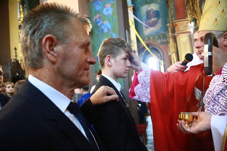 Bierzmowanie w Pilźnie