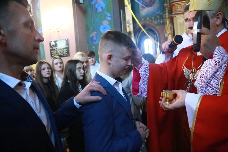 Bierzmowanie w Pilźnie