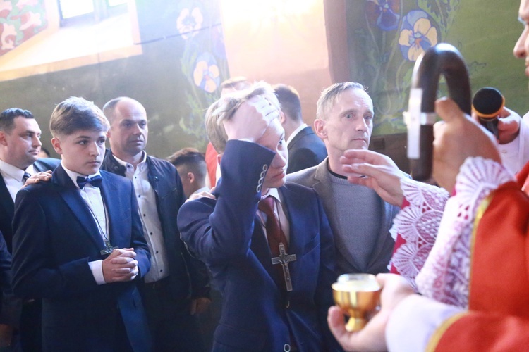 Bierzmowanie w Pilźnie