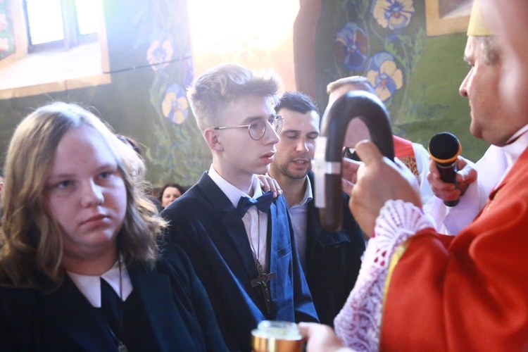 Bierzmowanie w Pilźnie