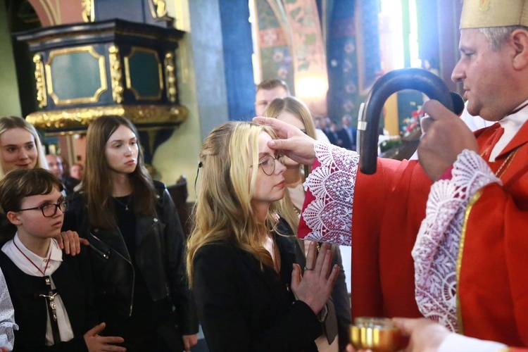 Bierzmowanie w Pilźnie