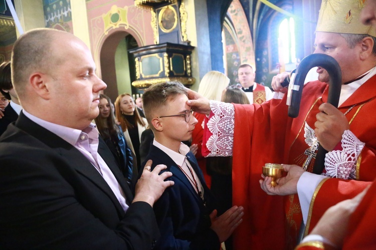 Bierzmowanie w Pilźnie
