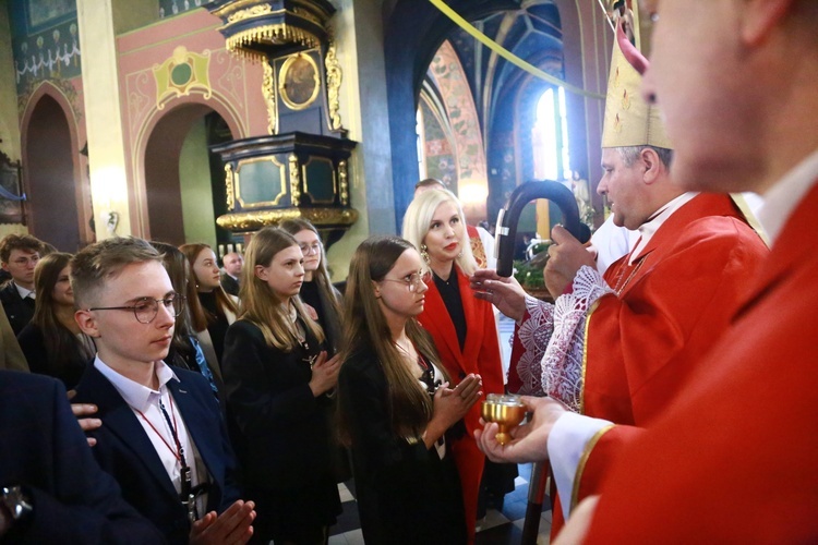 Bierzmowanie w Pilźnie