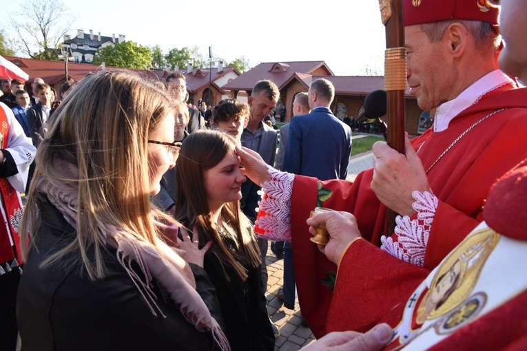 Bierzmowanie w Szczepanowie