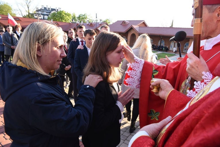 Bierzmowanie w Szczepanowie