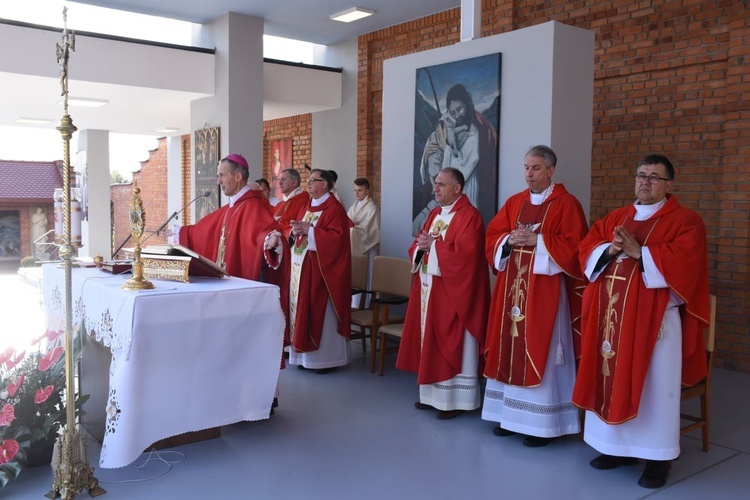 Bierzmowanie w Szczepanowie