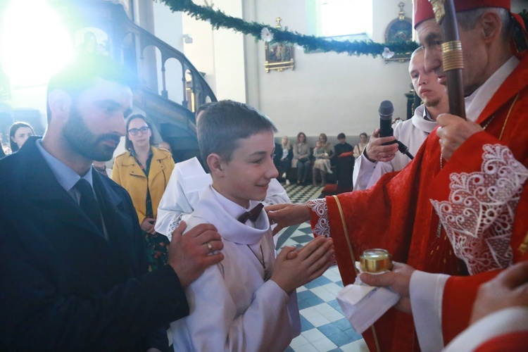 Bierzmowanie w Piwnicznej-Zdroju