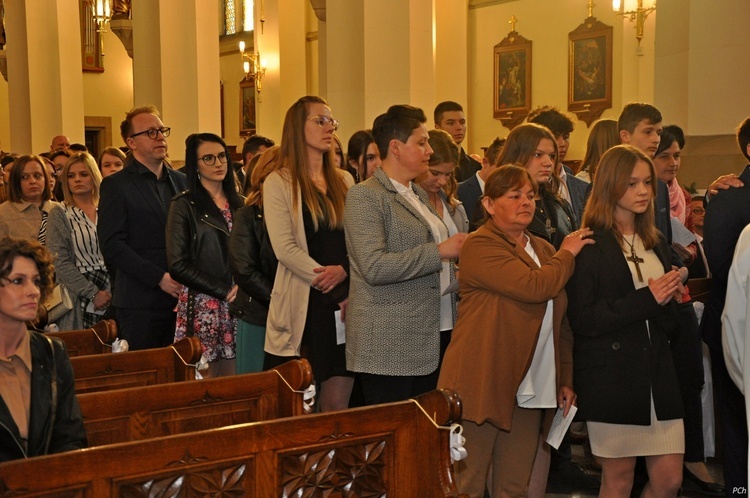 Bierzmowanie w Grybowie