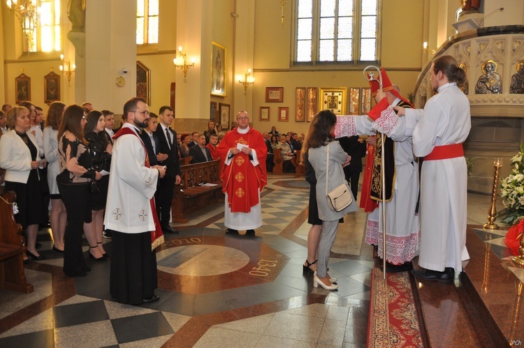 Bierzmowanie w Grybowie