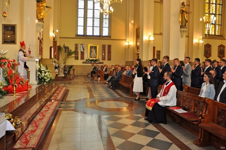 Bierzmowanie w Grybowie