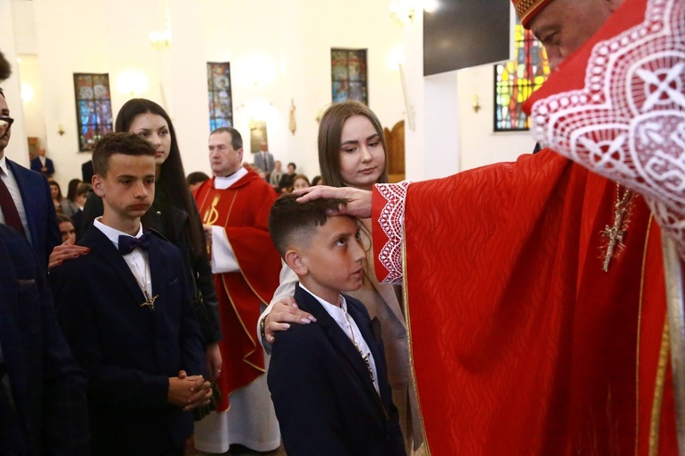 Bierzmowanie w Krużlowej