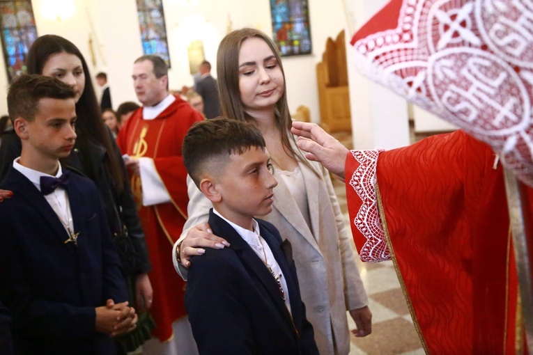 Bierzmowanie w Krużlowej