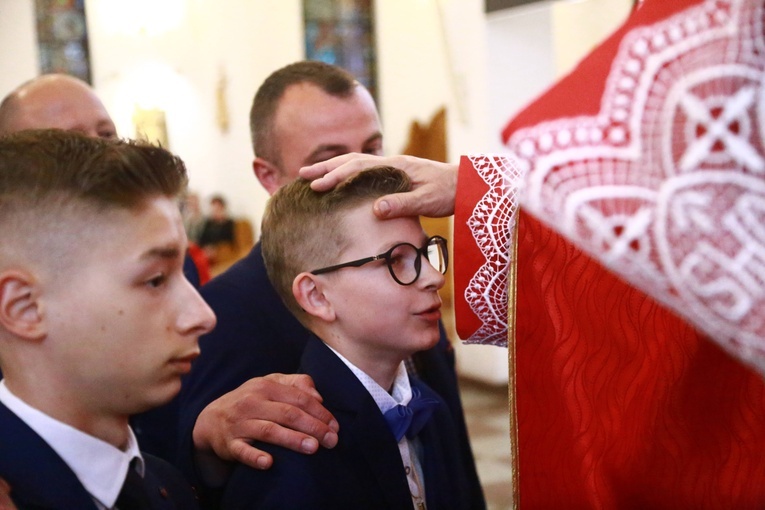 Bierzmowanie w Krużlowej