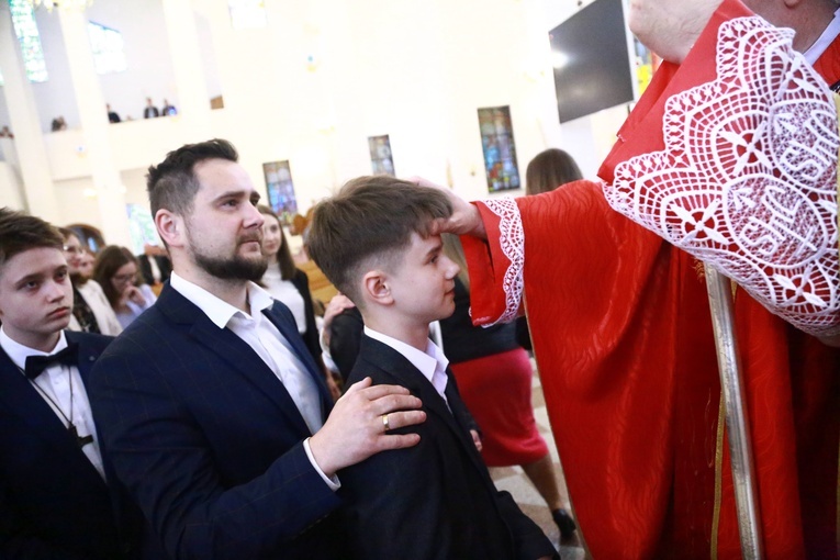 Bierzmowanie w Krużlowej