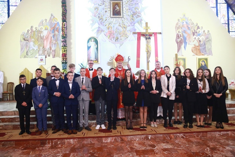 Bierzmowanie w Kąclowej