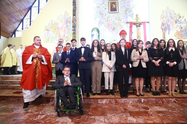 Bierzmowanie w Kąclowej