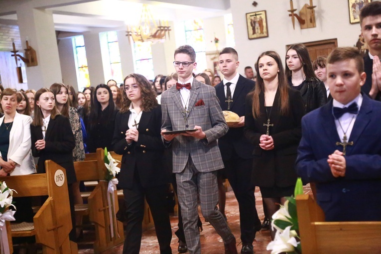 Bierzmowanie w Kąclowej