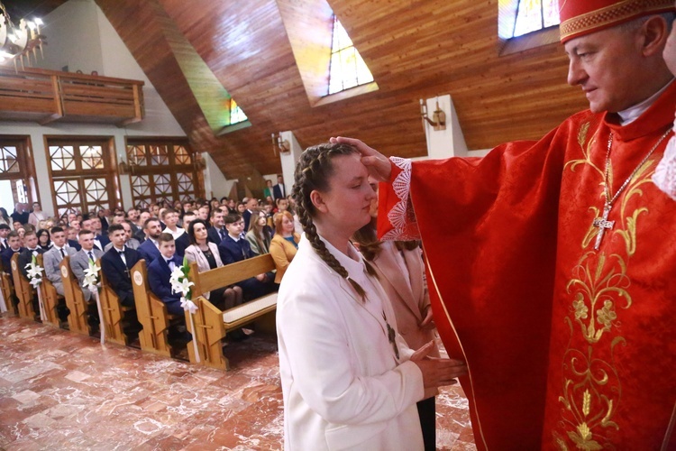 Bierzmowanie w Kąclowej