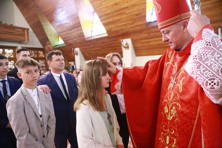 Bierzmowanie w Kąclowej