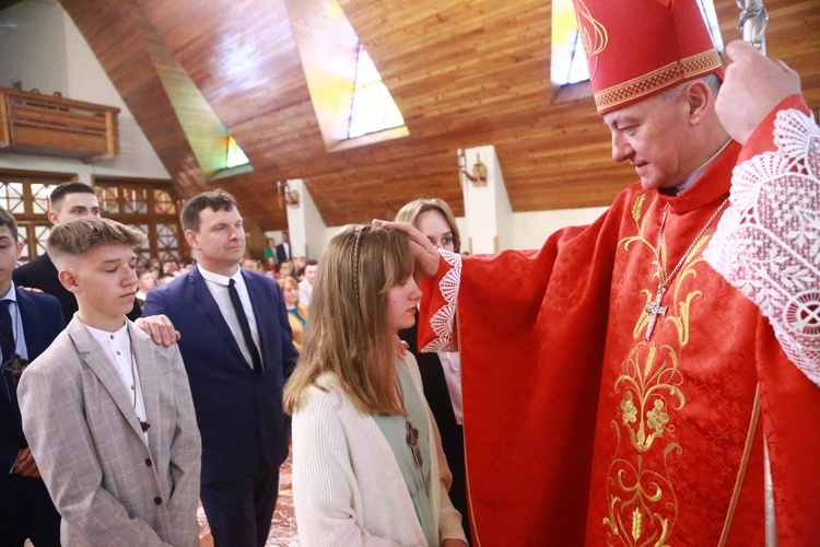Bierzmowanie w Kąclowej
