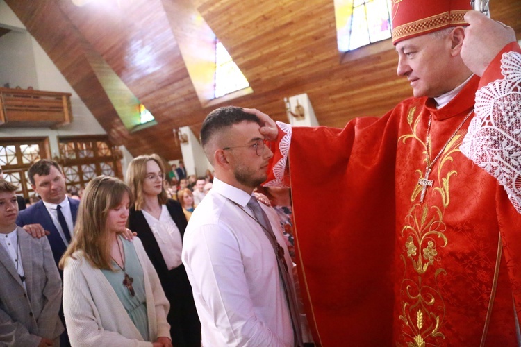 Bierzmowanie w Kąclowej