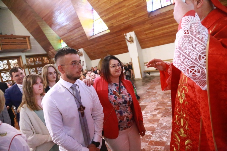 Bierzmowanie w Kąclowej