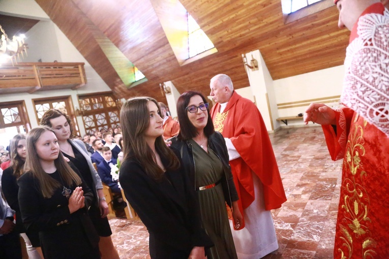 Bierzmowanie w Kąclowej