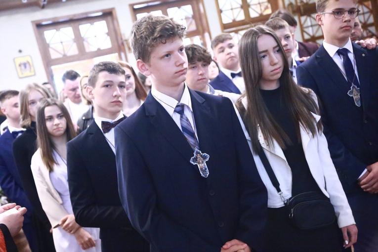 Bierzmowanie w Kąclowej