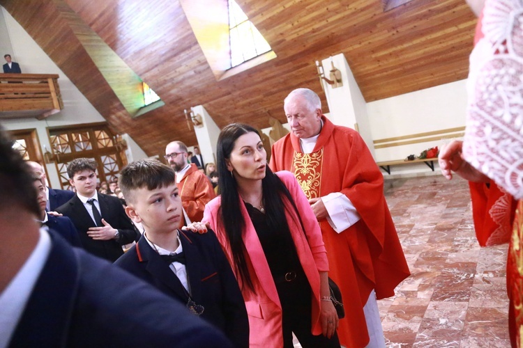 Bierzmowanie w Kąclowej