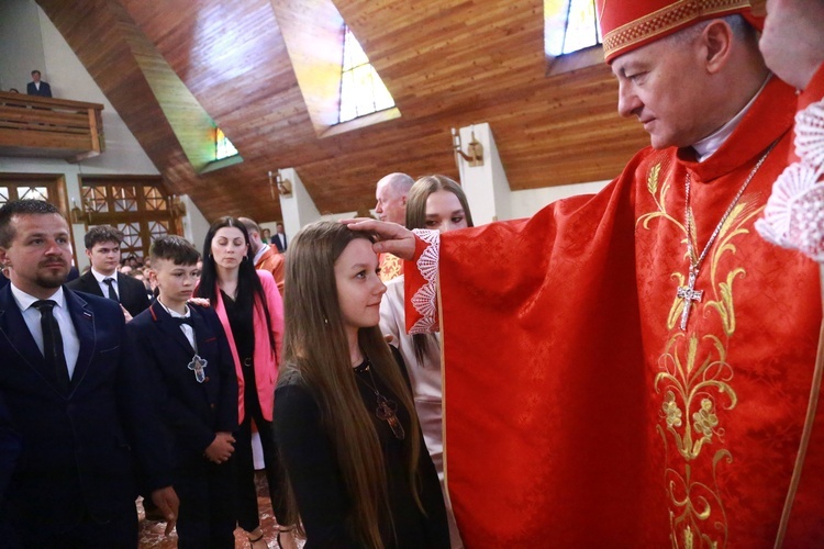 Bierzmowanie w Kąclowej