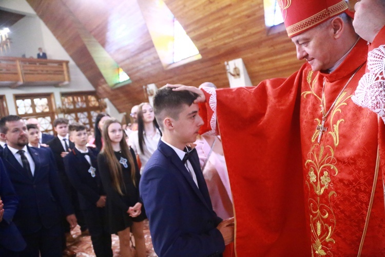 Bierzmowanie w Kąclowej