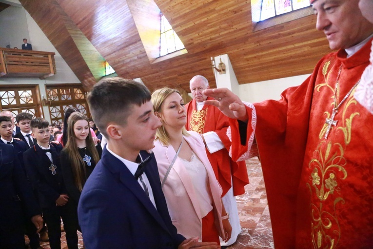 Bierzmowanie w Kąclowej