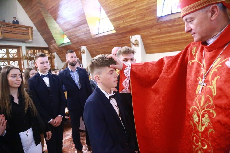 Bierzmowanie w Kąclowej