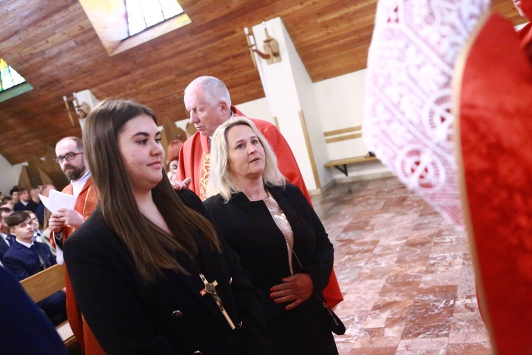 Bierzmowanie w Kąclowej