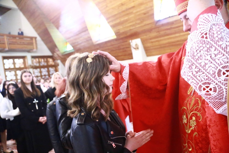 Bierzmowanie w Kąclowej