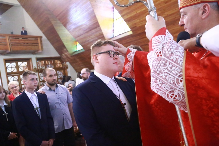 Bierzmowanie w Kąclowej