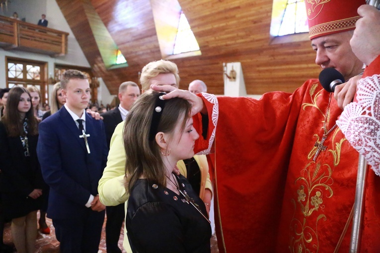 Bierzmowanie w Kąclowej