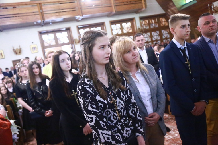 Bierzmowanie w Kąclowej