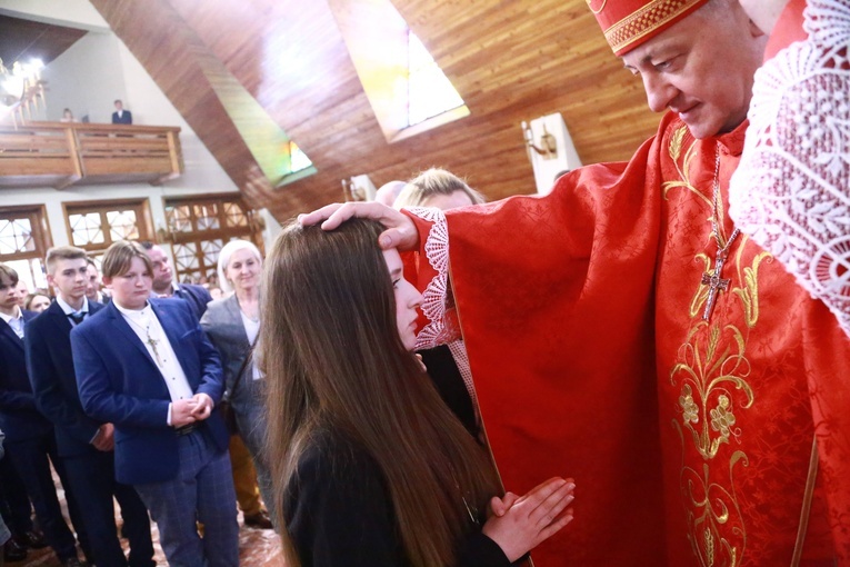 Bierzmowanie w Kąclowej