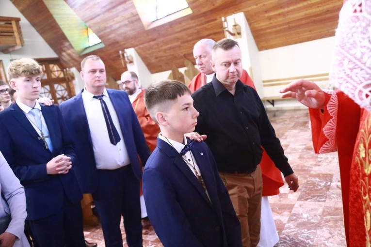 Bierzmowanie w Kąclowej
