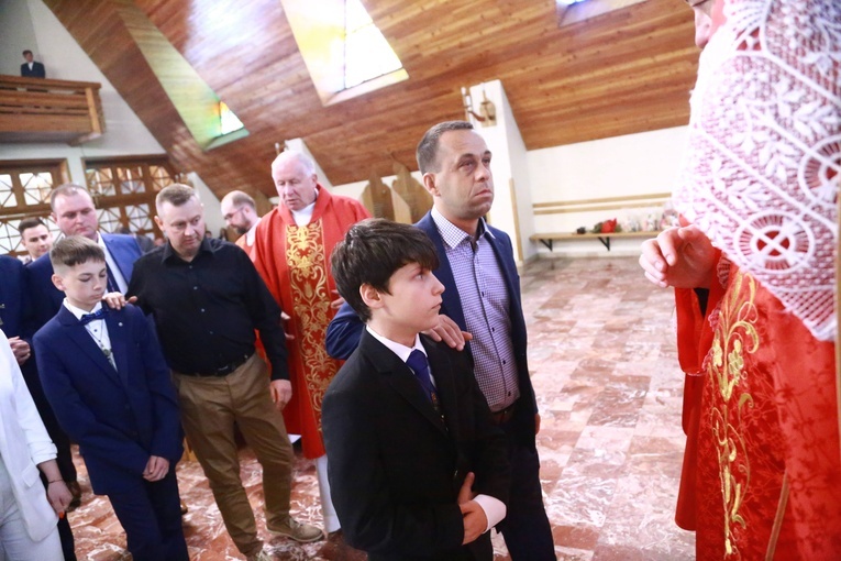 Bierzmowanie w Kąclowej
