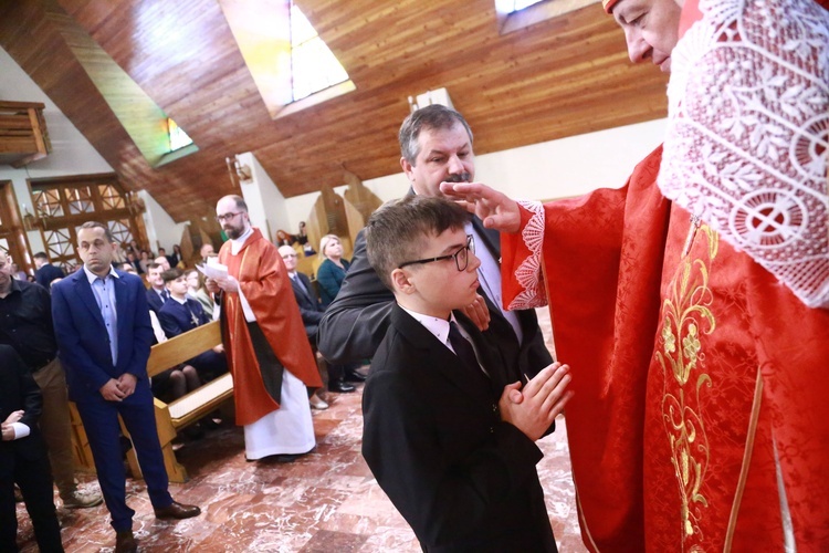 Bierzmowanie w Kąclowej