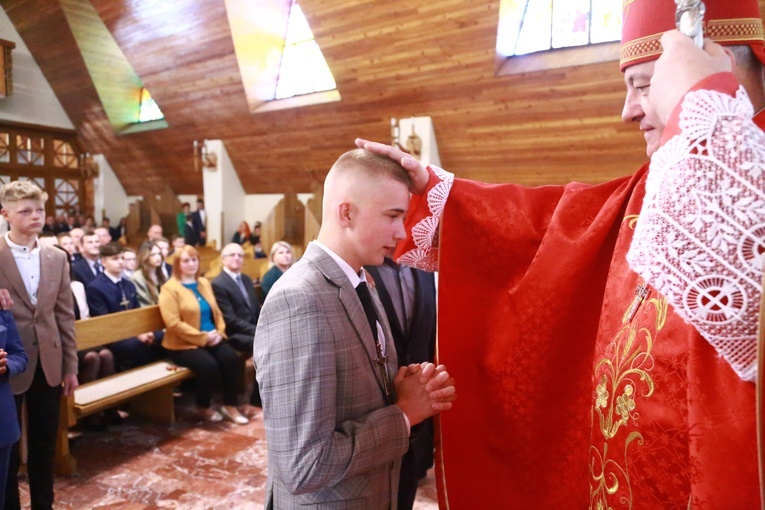 Bierzmowanie w Kąclowej