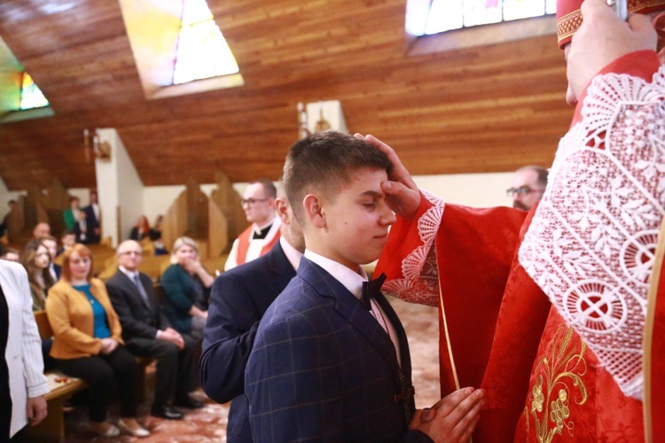 Bierzmowanie w Kąclowej