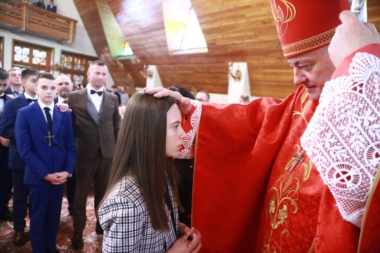 Bierzmowanie w Kąclowej