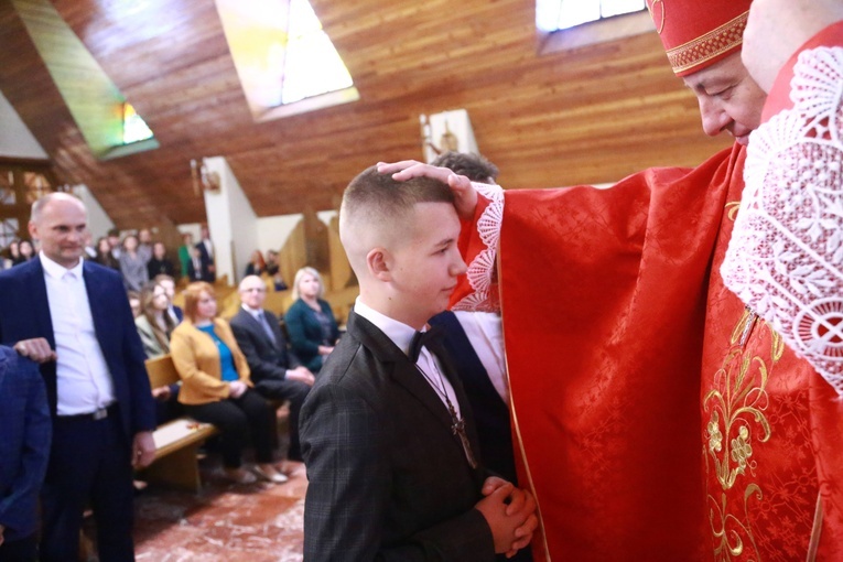 Bierzmowanie w Kąclowej