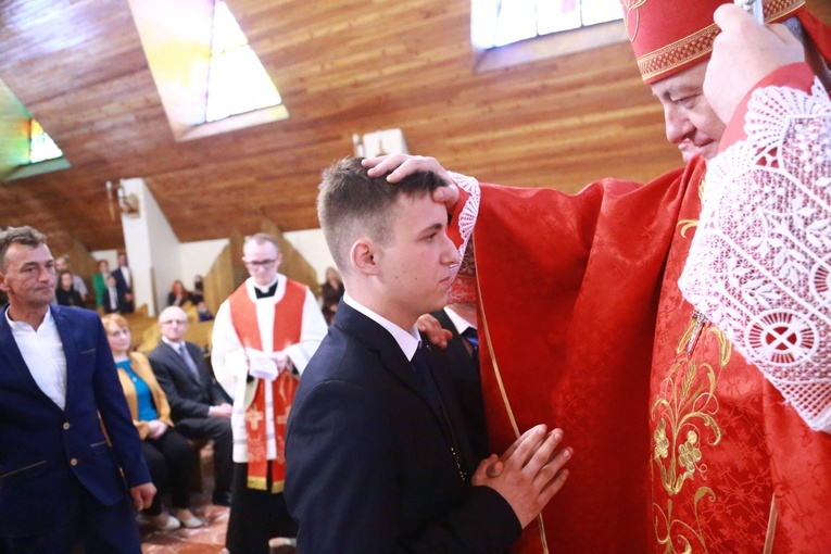 Bierzmowanie w Kąclowej